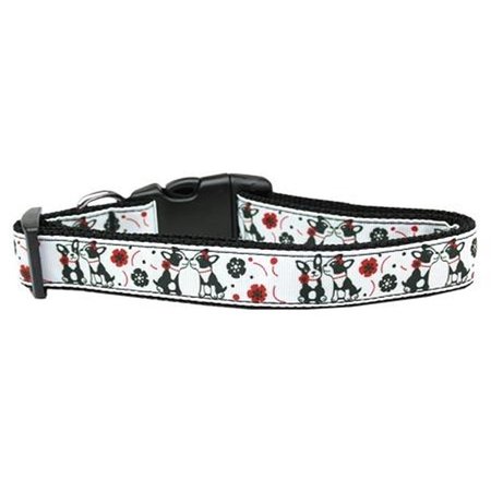 UNCONDITIONAL LOVE French Love Nylon Dog Collar Large UN913619